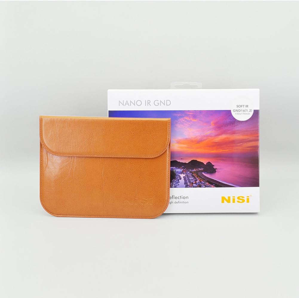 NiSi Glass 150X170mm Nano Multicoated Graduated IR Neutral Density 1 2 Soft Edge Filter  4-Stops 