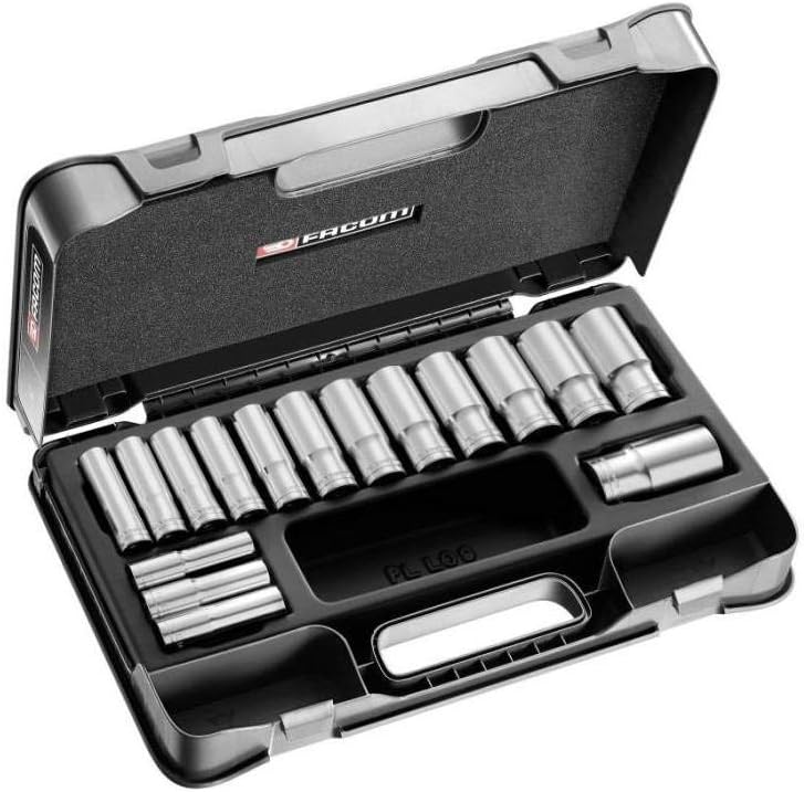 S.404AE Series S.404 1/2" LongReach Metric 12Point Sockets Set