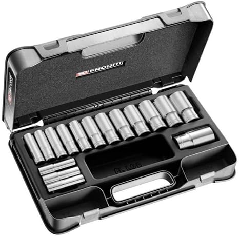 Facom S.404AE - JUEGO VASOS 1/2 LARGOS 12C MM 16CC: Amazon.es: Bricolaje y herramientas