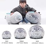 Baboies Plush Seal Pillow Chubby Blob Seal Plush Toy Soft Cotton Stuffed Animal view 2