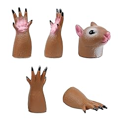 AQKILO Squirrel Finger Puppet Set, Animals Puppet