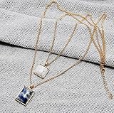 Women's Pendant Charm Link Chain Sweaters Necklace mujer Jewelry Gifts