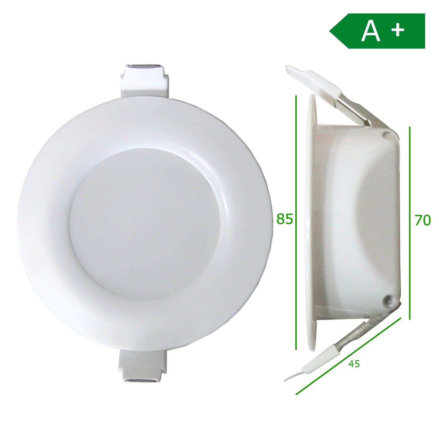 Deckenspots hochwertige Verarbeitung und integrierter Trafo elegantes