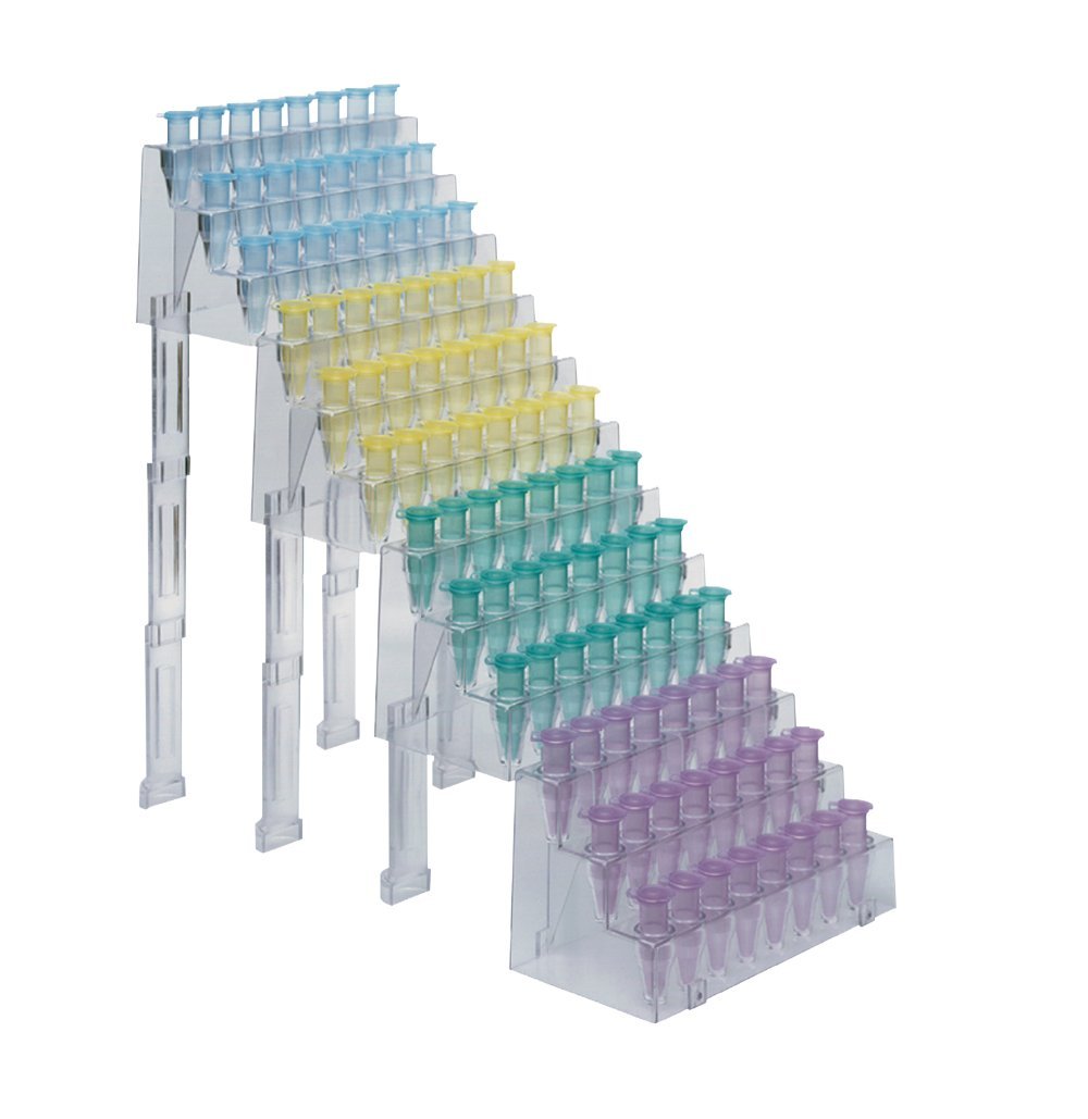 Neolab 2 1833 Reaction Vessel Step Frame Set 4 Racks with 12 support brackets Polystyrene