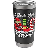 Bench Tech Elf Squad Christmas Matching X-mas Stainless Steel Insulated Tumbler