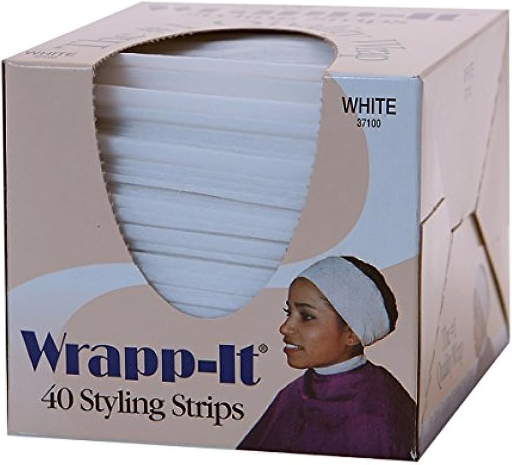 Graham Wrapp-It White Styling Strips 40 Strips Exceptional Strength Superior