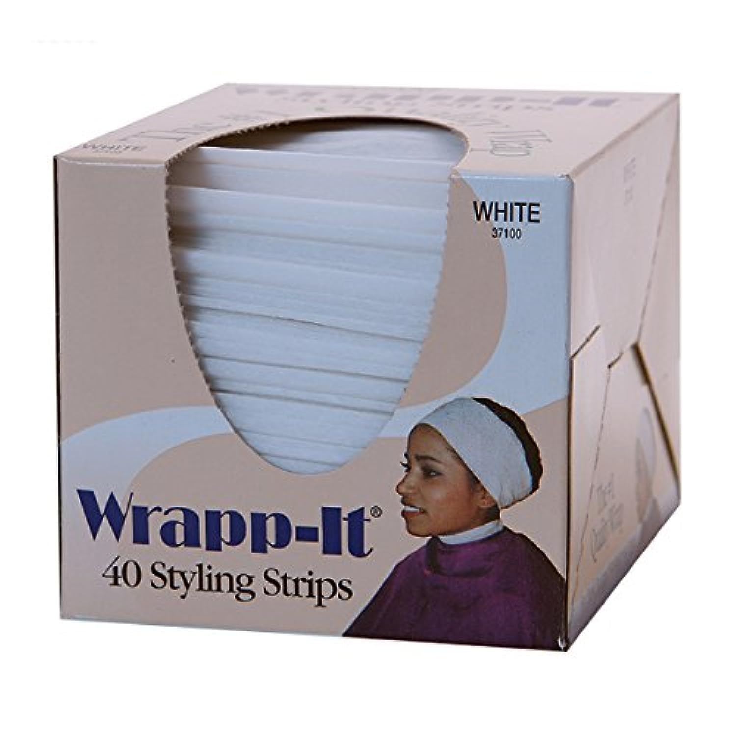 Graham Professional Beauty Wrapp-It White Styling Strips 40 styling strips
