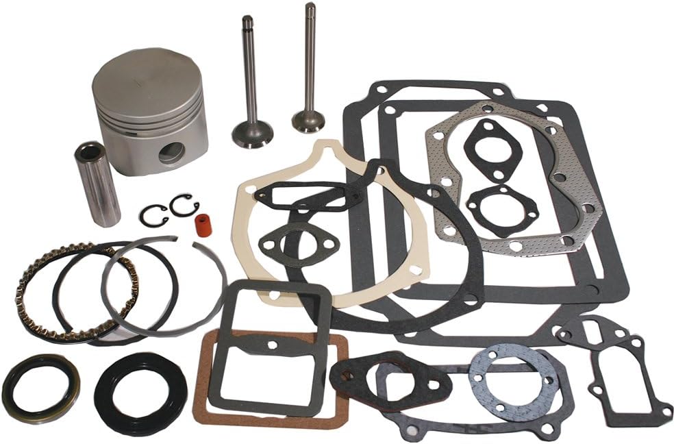 MASTER REBUILD KIT FOR 12HP Kohler,K301 piston 010 and rod 010 w/Valves
