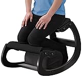 Adjustable Kneeling Chair, Wooden Ergonomic Rocking