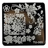 Willtoo 2016 Hot Sell Pattern DIY Nail Art Image Stamp Stamping Plates Manicure Template 05