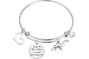 FAADBUK Funny Dinosaurs Bracelet - Animal Lover Gift for Dinosaur Lovers