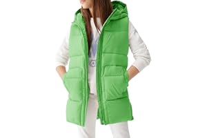 Meikulo Girls Lightweight Puffer Vest Casual Stand Collar Sleeveless Jacket Kids Hooded Quilted Gilet With Pockets