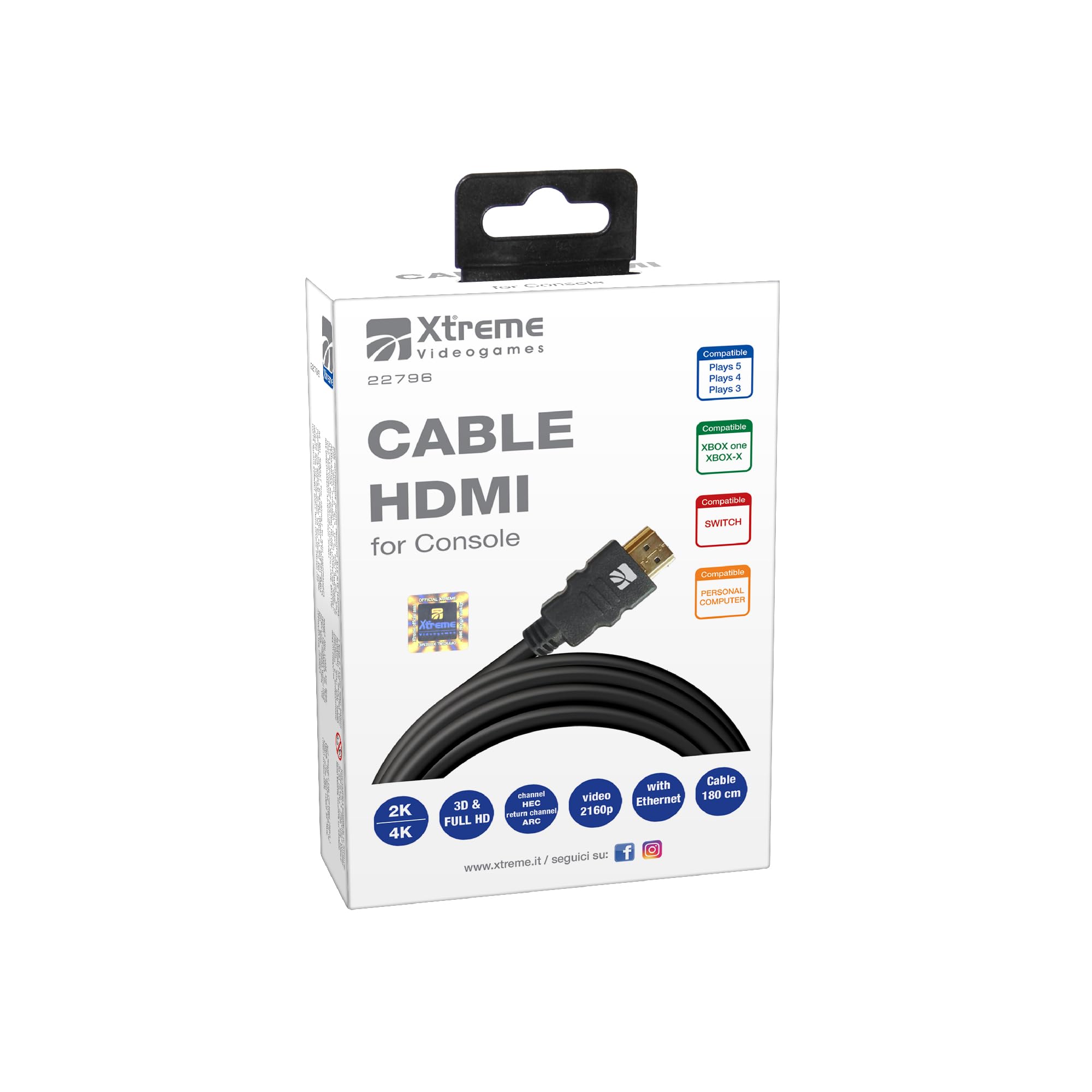 X: treme 22796 Cable HDMI Cable
