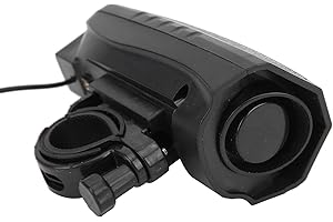 ZUNATE Electric Bike Horn, Electric Cycling Horn, with Fixed Base Electric Horn for