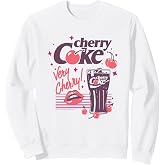 Coca-Cola Cherry Coke Lips Very Cherry Vintage Sweatshirt