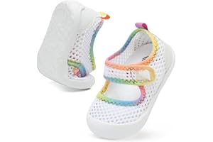 BARERUN Toddler Water Shoes Barefoot Water Shoes for Kids Baby Wide Aqua Socks with Arch Support Quick-Dry Breathable Boys Girls Sandals Walking Shoes for Beach Swim Pool Shoes