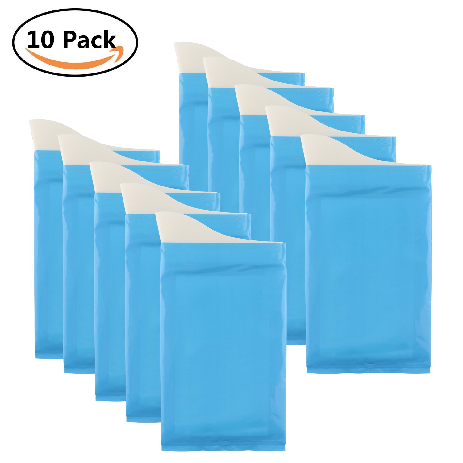 Carebag Medical Grade Male Urinal Bag with Super Absorbent Pad, 20 Count Travel