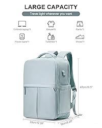 CADOLIM Travel Backpack Carry On Flight Approved