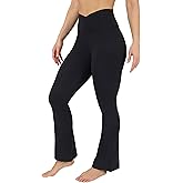 Yogalicious Womens Flare Legging Crossover High Waisted Squat Proof Bootcut Yoga Pant 29"/31.5"