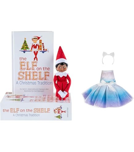 【未使用】the ELF on the SHELF with Book Elf On The Shelf Scout Elf and Christmas Tradition Box Set