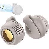 Portable Silent Bladeless Mini Fan Mini Clip On Fan Adjustable 3 Speeds