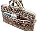 DACHEE Khaki Bohemian Laptop Messenger Bag 15 Inch Laptop Briefcase 15.4 Inch /15.6 Inch Laptop Shoulder Bag