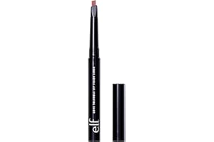 e.l.f. Love Triangle Lip Filler Liner, 2-in-1 Lipliner Pencil For Sculpting & Filling, Long-Lasting Intense Color, Vegan & Cruelty-Free, Soft Pink