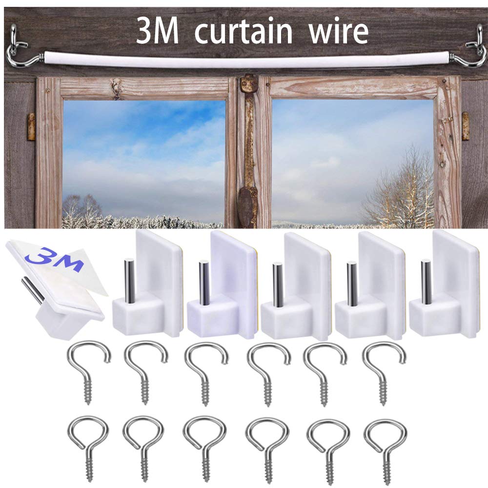 White 10 Curtains Blinds Home Furniture Diy Folai Self