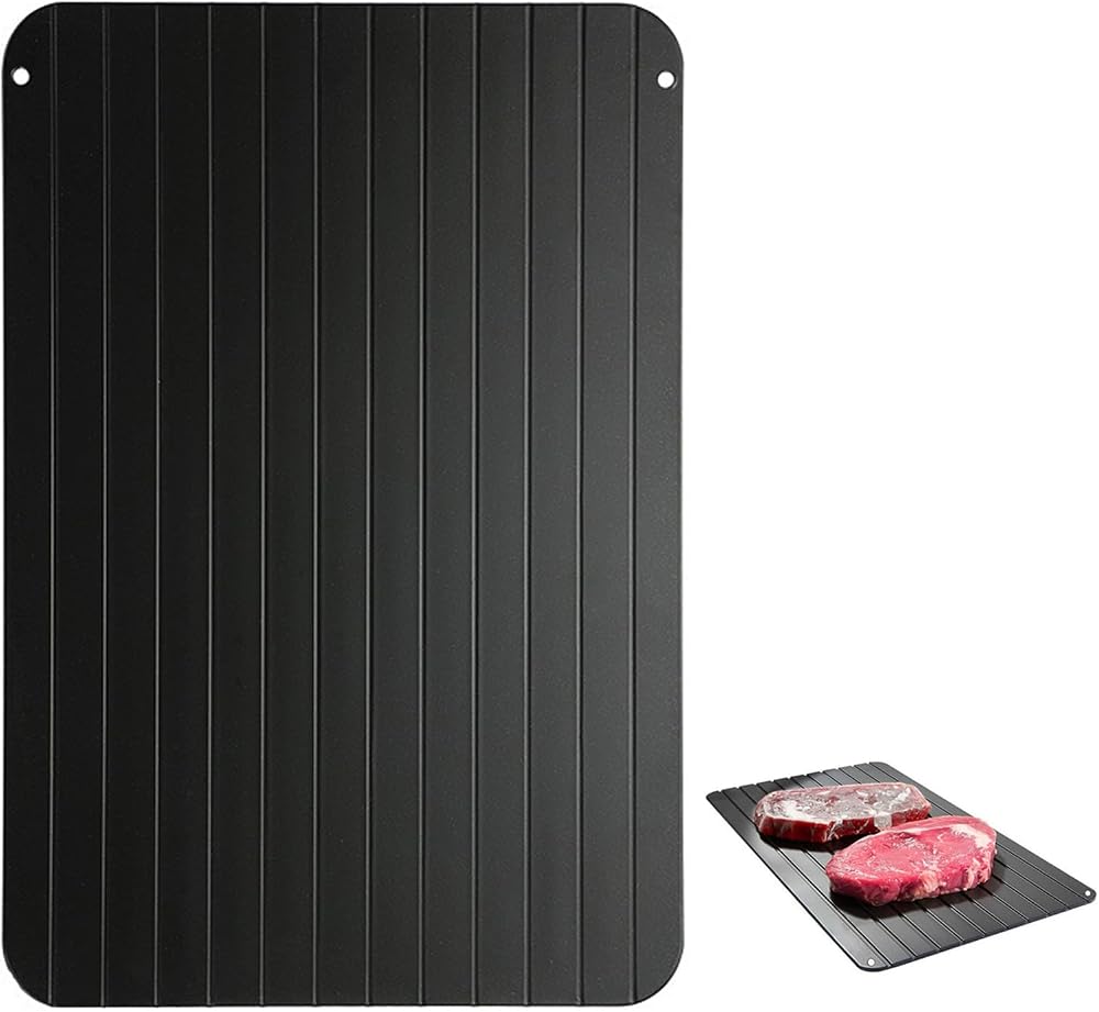 HarmonyCrafts Metal Defrost Plate - Non-Stick, Rapid Thawing Tray