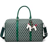 Travel Duffle Bag For Women,Weekender Bags Waterproof Carry On Tote Bags Sports Gym Bag,Hospital Bag Luggage Bag (Green)