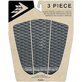 Slater Designs Firewire Machado 3 Piece Arch Traction Pad (Charcoal/Black)