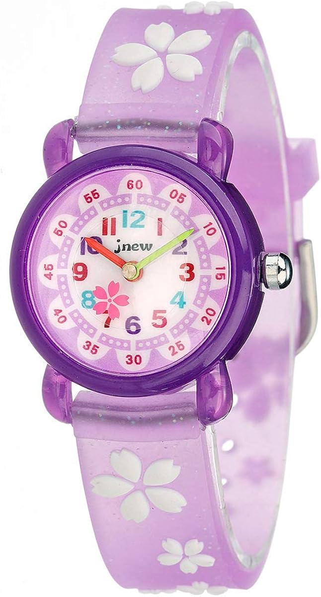 Kids Watch, Linxuan Girls Watch Waterproof 3D Cute Cartoon Toy Analogue