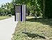 Thin Blue Line American 12 x 18 Inch Garden Flag Police Flag American Flag