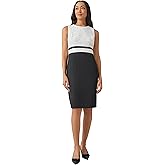 Kasper Women's Sheath Dress W/Waistband Frame