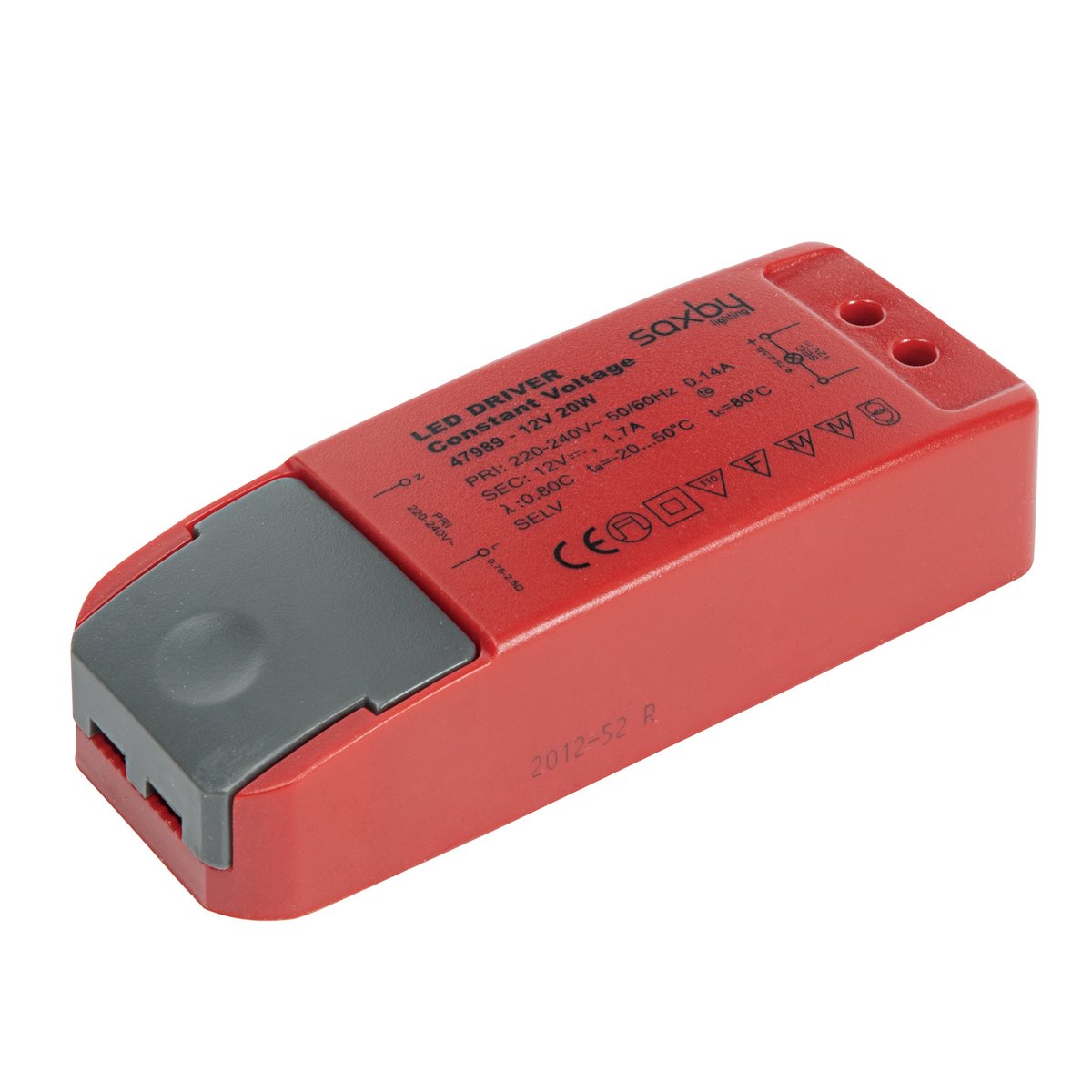 Constant Voltage LED Driver 20W 12V for Indoor LED Lighting