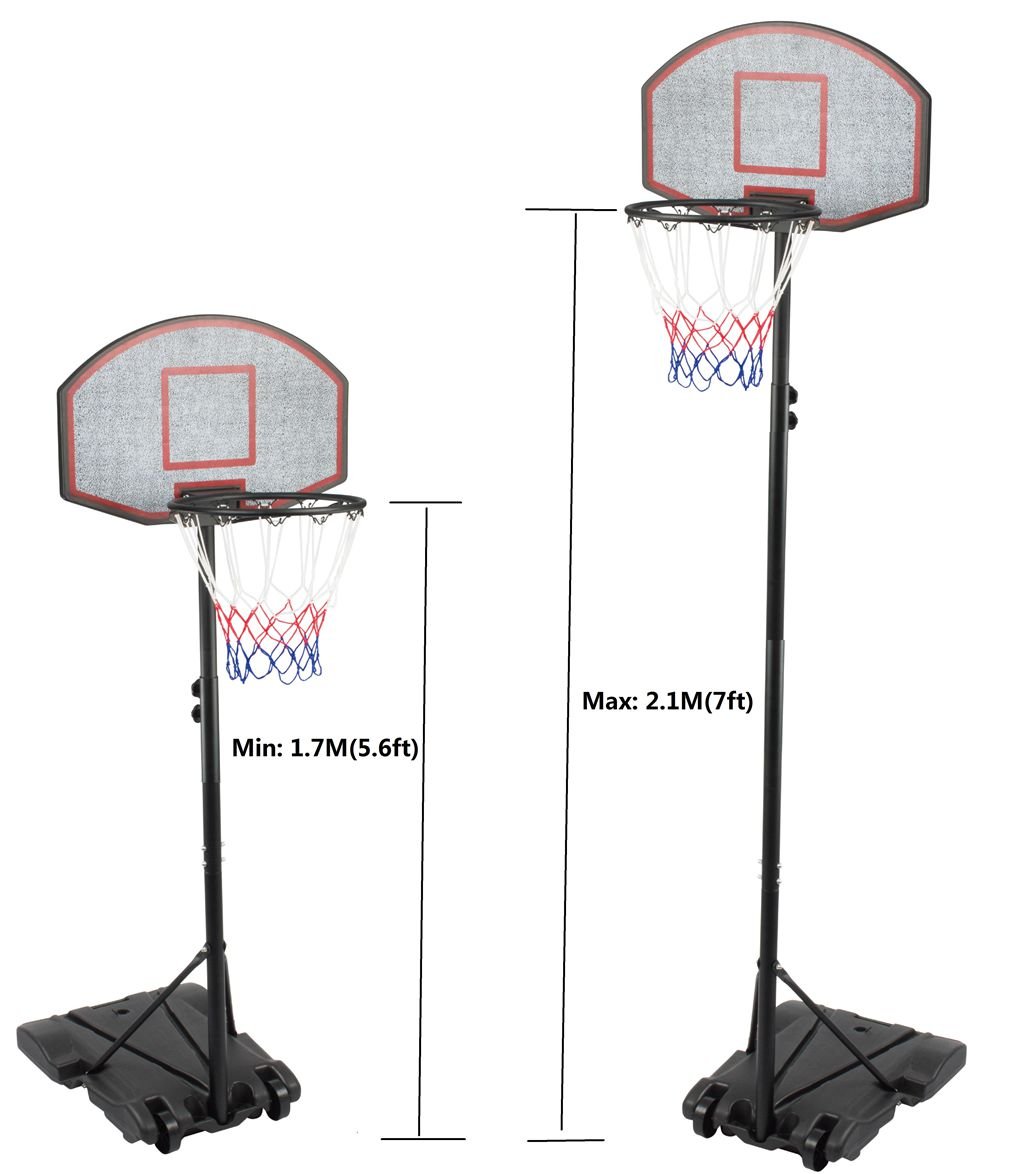 Backboards KKB Sport Fully Adjustable 165210cm Youth Portable