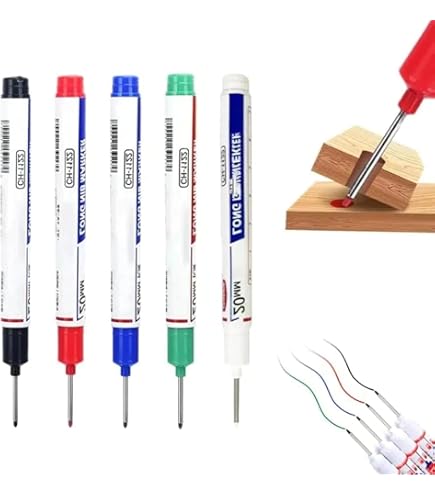 Ia Juego De 4 Marcadores Impermeables De Cabeza Larga | Cuotas Sin Interés