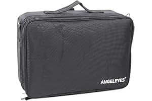 Organizational Storage Bag For Telescope Accessories With Adjustable Partitions And Additional Side Pocket(Large)