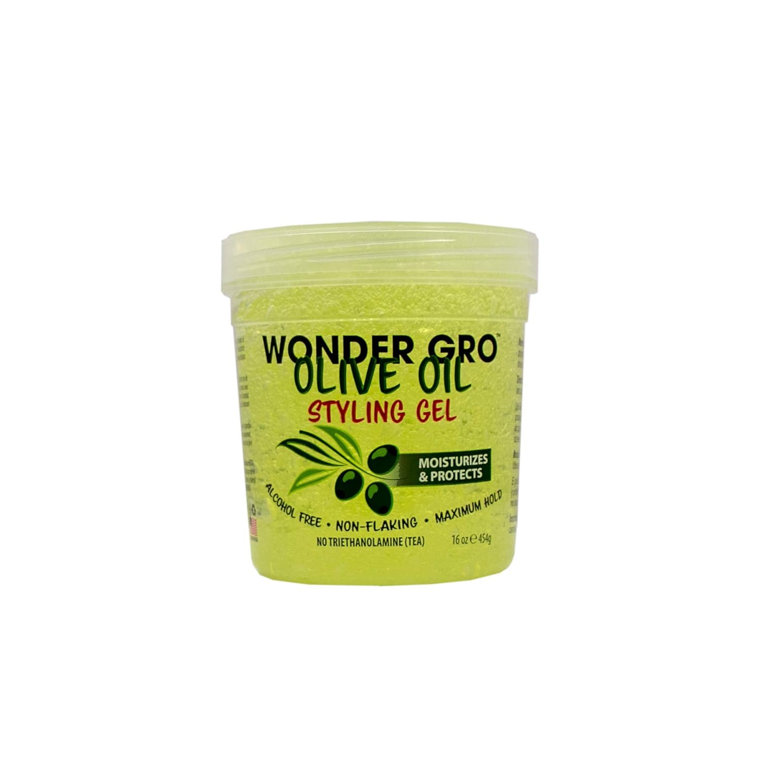 Amazon Com Wonder Gro Olive Oil Hair Styling 16 Fl Oz Non