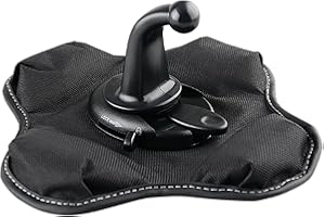 FANSOUN Portable NonSkid Beanbag Friction Mount Holder for Garmin GPS - Ultimate Dashboard Mount for Garmin Nuvi, Drivesmart, Dezl, Zumo, Driveassist, DriveLuxe, StreetPilot & RV Navigator