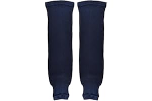 Pear Sox Pro Weight Solid Color Hockey Socks (Navy, Mite)