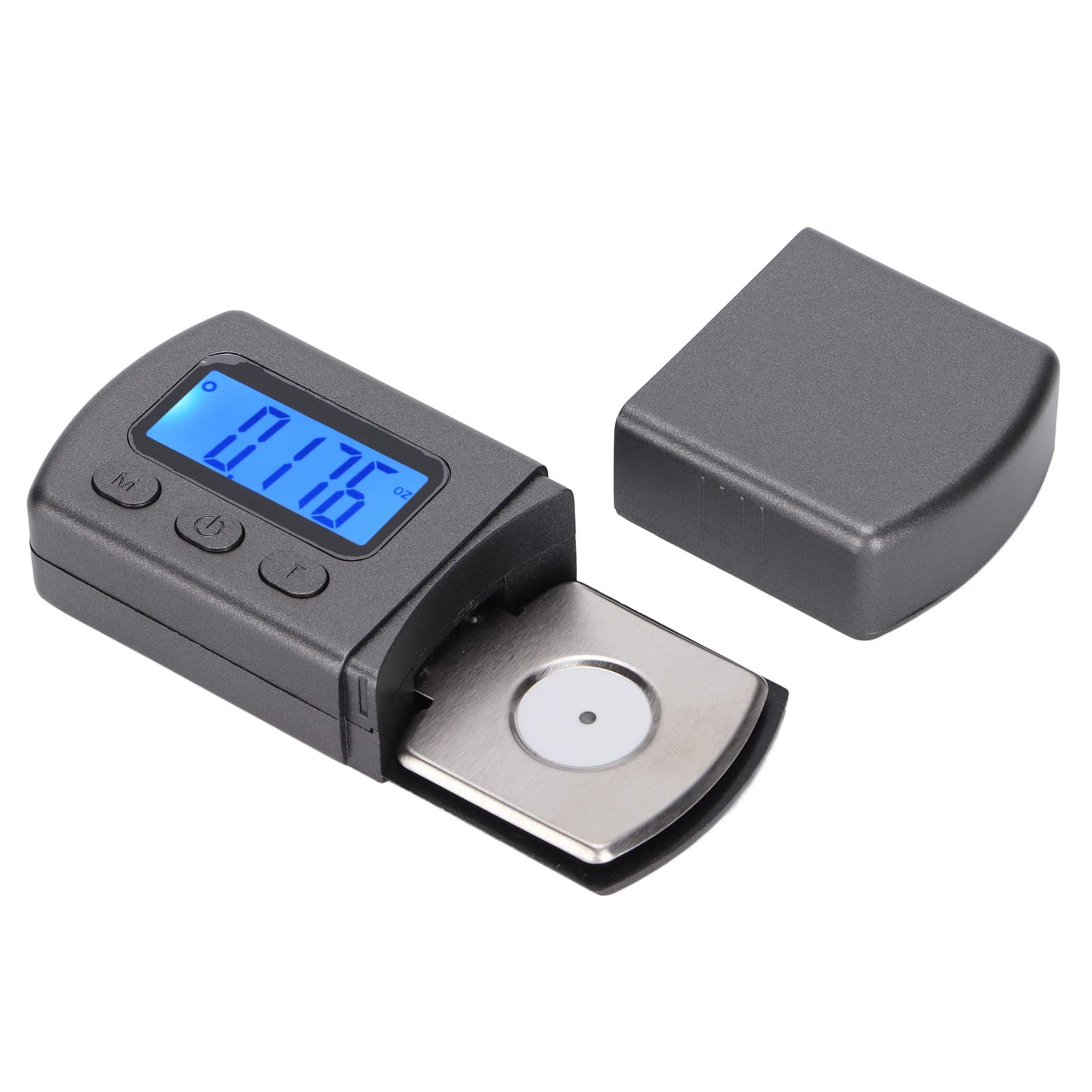 Turntable Stylus Force Scale Gauge, Tracking Force Pressure Gauge, With 5 Modes and LCD Backlight, 0.01g~5.00g Range, for Tonearm Phono Cartridge