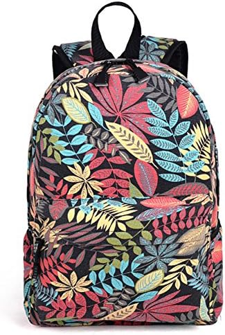 Joyousac School Backpack Students Bookbag Multifunctional Daypack Red
