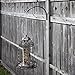 Gray Bunny Outdoor Plant Hanger Hook, 14” Large Modern Sleek Heavy Duty Iron Wall Hooks for Bird Feeders, Lanterns, Wind Chimes, Patio Decor - Black