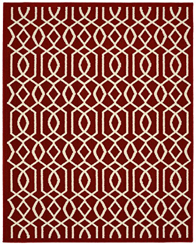 Garland Rug Fretwork Area Rug, 8 x 10