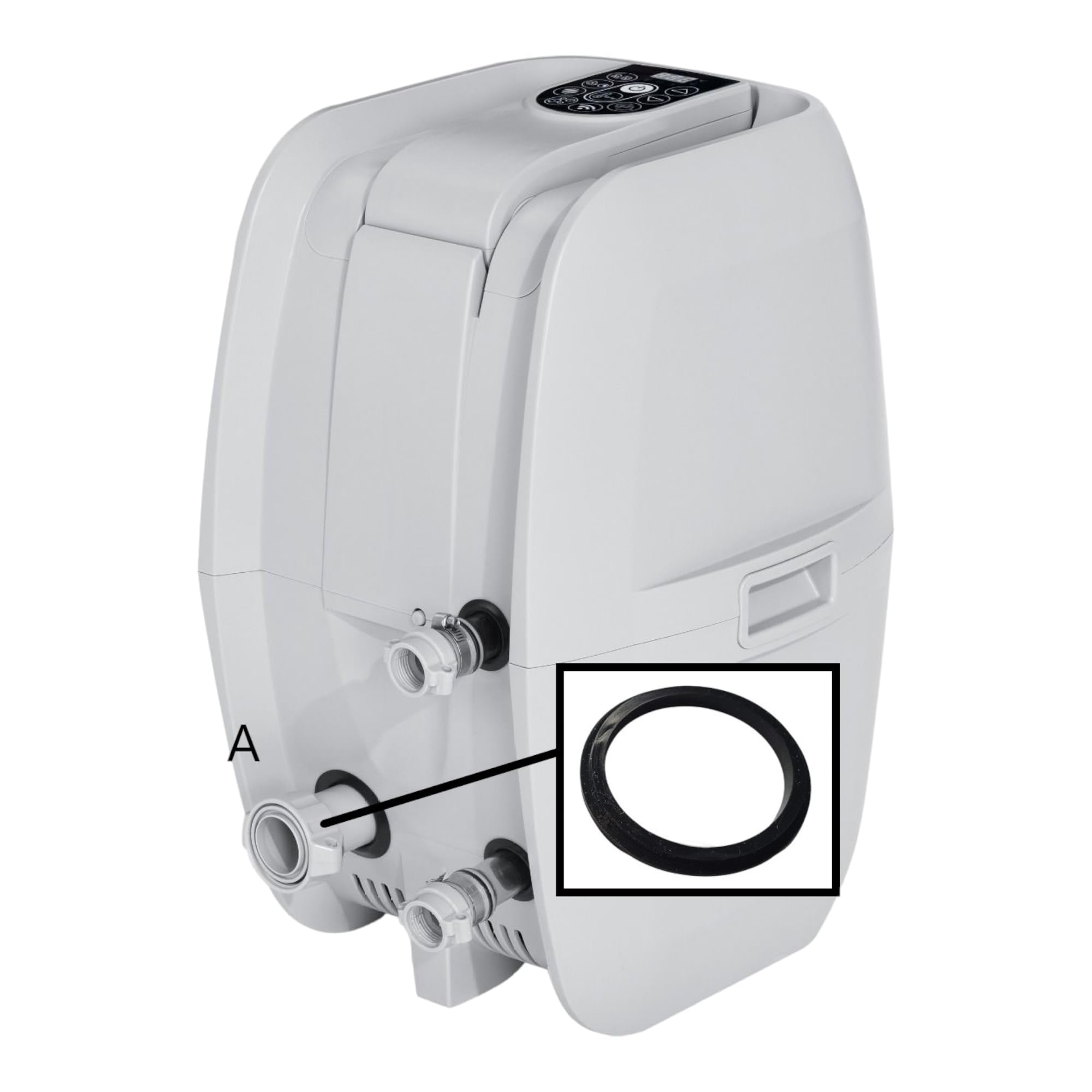 Revolutionize Your Spa with HeadSeal.com Spares - Custom "A" Air Seal for Lay Z Spa Saluspa Airjet Heater Pumps, Enhancing Performance and Durability