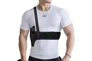 LIBOSHENG Quick Draw Shoulder Holster - Belly Band Holster for Everyday Comfortable Concealed Carry for Small, Compact and Other Similar Gear