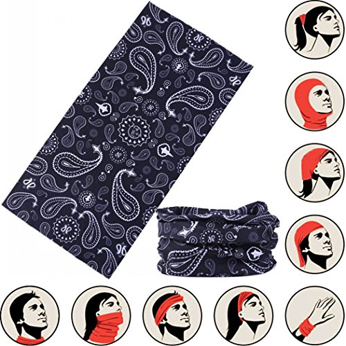 image for VANCROWN Headwear Head Wrap Sport Headband Sweatband 220 Patterns Magi