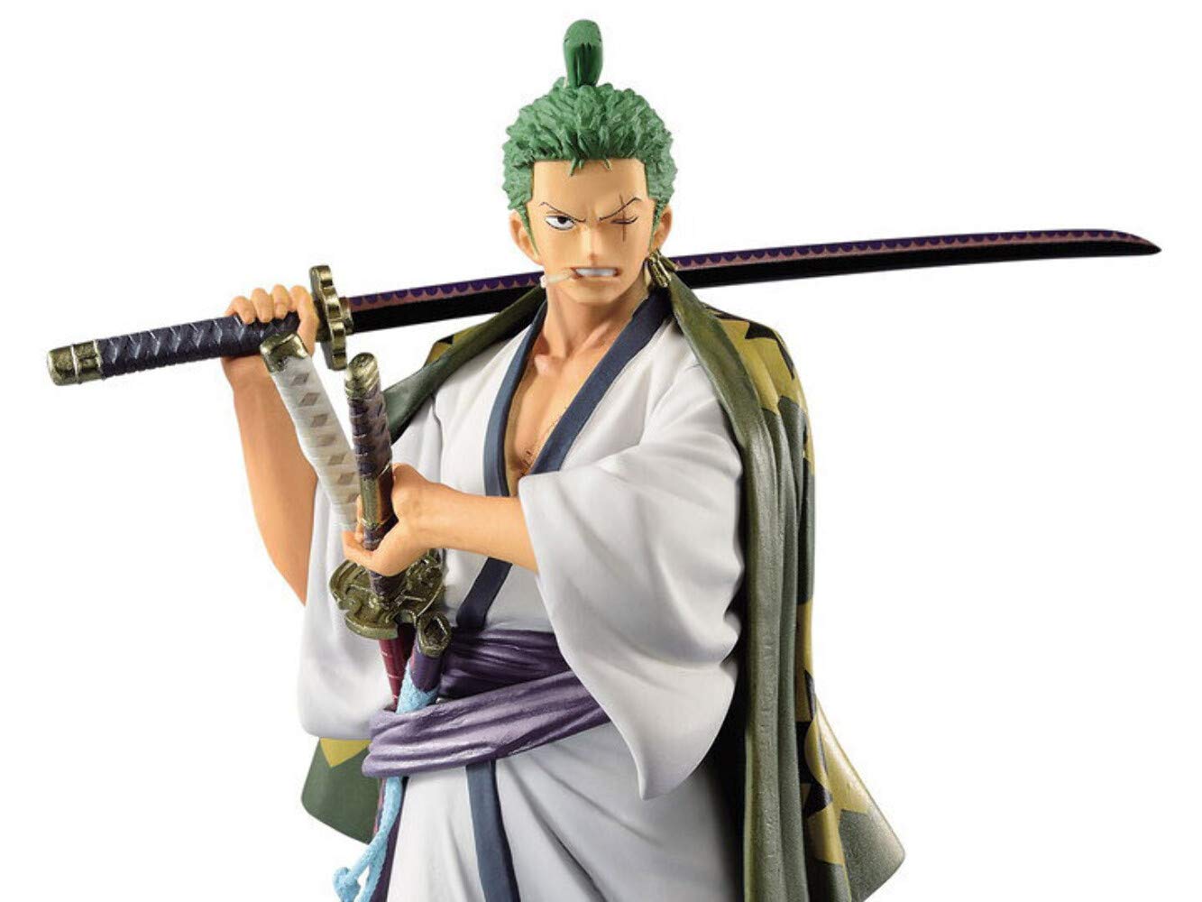 Banpresto BP39846 One Piece Zoro Wano Kuni Figurine, Multi-Coloured