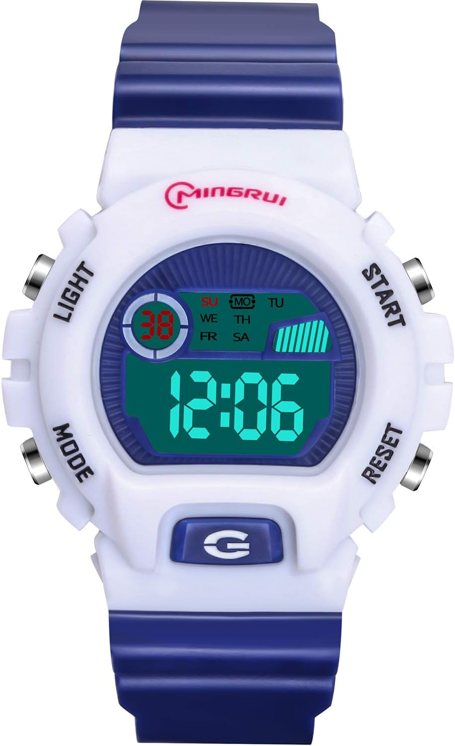 Digital Children Wrist Watch for Girls Boys,Waterproof Sport Kids Wrist Watch with Multi-Function Time Date Display Backlight Alarm Stopwatch Daily Watches for Boys Girls